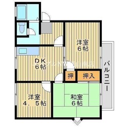 備前田井駅 徒歩9分 1階の物件間取画像